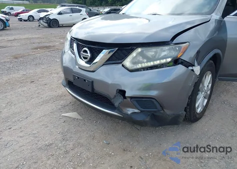 2016 Nissan Rogue Sv z USA, uszkodzony, nr VIN KNMAT2MTXGP651469